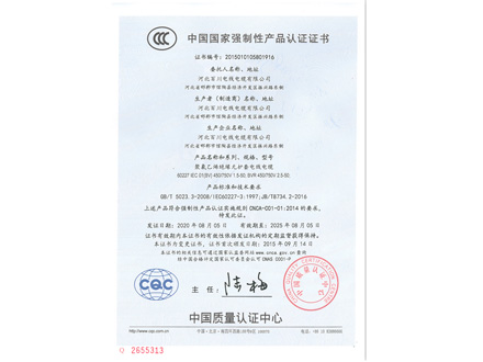 Compulsory Product Certificate