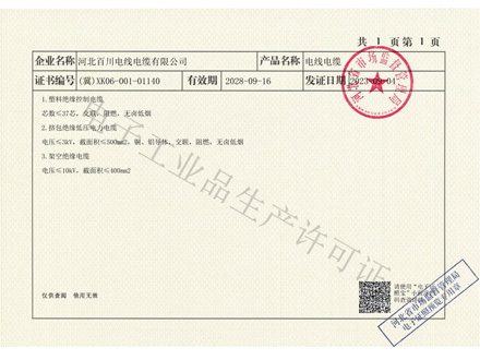Production license